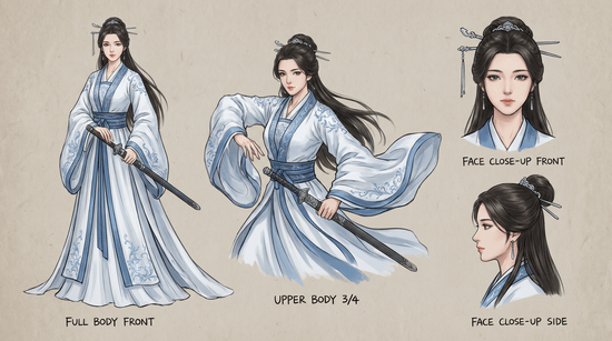Wuxia Swordswoman