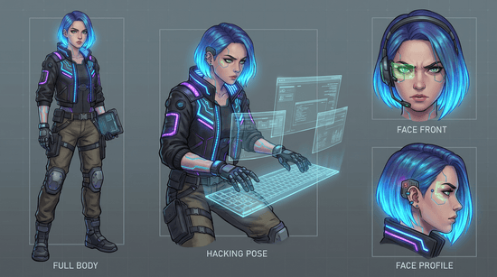 Cyberpunk Hacker